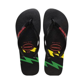 Top Bolt Flip Flops
